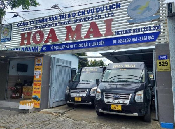 Xe Hoa Mai Sài Gòn đi Vũng Tàu