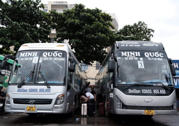 Xe Minh Quốc từ Sài Gòn đi Kon Tum