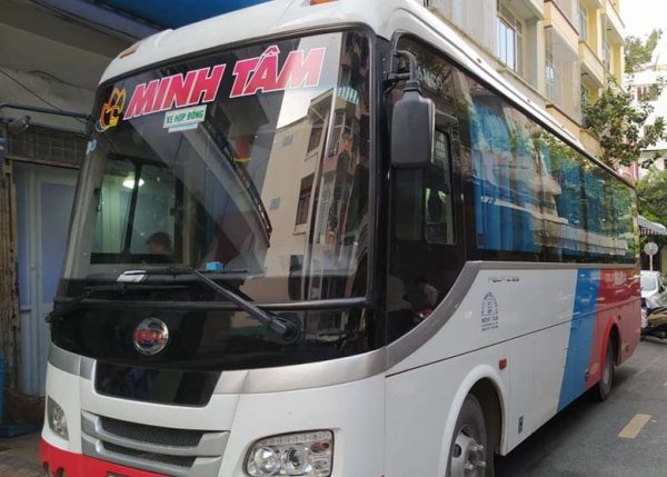 Xe Minh Tâm tuyến Sài Gòn đi Bến Tre