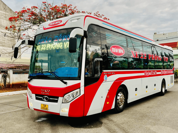 Xe Thảo Hồng tuyến Vũng Tàu đi Đà Lạt - Lâm Đồng