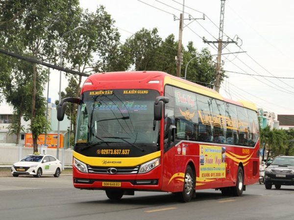 Xe Tuấn Nga tuyến Sài Gòn đi Kiên Giang
