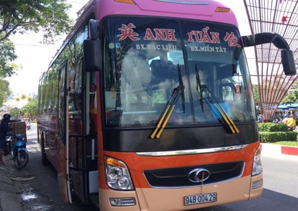 Xe Anh Tuấn tuyến xe Sài Gòn đi Bạc Liêu