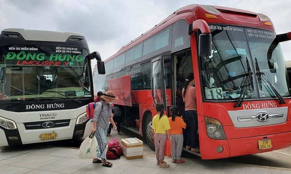 Xe Đông Hưng tuyến Sài Gòn đi Bình Thuận