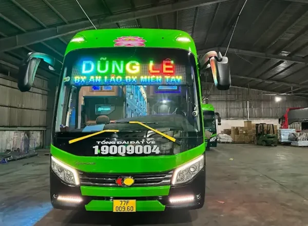 Xe Dũng Lệ tuyến xe Sài Gòn đi Bình Định