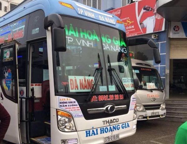 Xe Hải Hoàng Gia tuyến xe Đà Nẵng đi Nghệ An