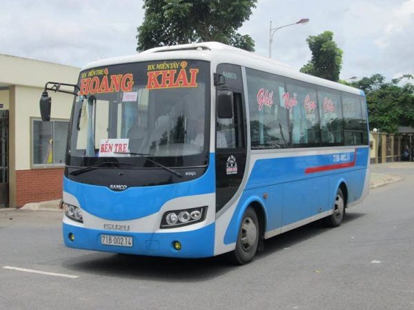 Xe Hoàng Khải Sài Gòn đi Bến Tre chất lượng nhất