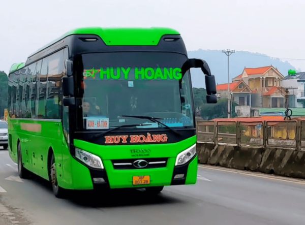 Xe Huy Hoàng chạy tuyến Hà Nội đi Hà Tĩnh