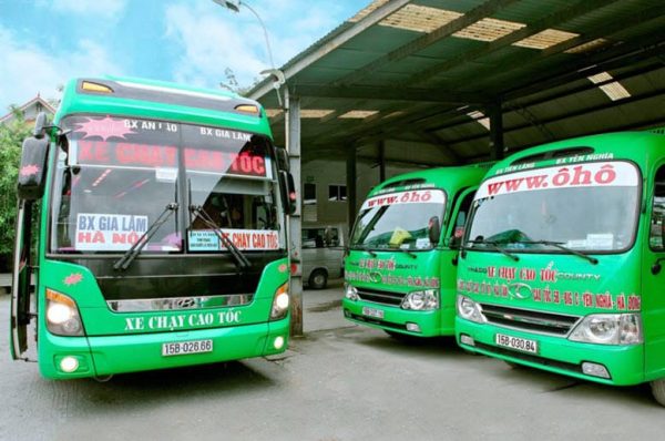 Xe Ô Hô tuyến Hà Nội đi Hải Phòng