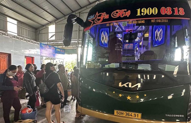 Xe Gia Huệ tuyến Sài Gòn đi Kiên Giang