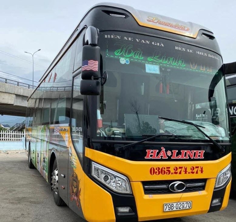 Xe Hà Linh tuyến xe Sài Gòn đi Nha Trang