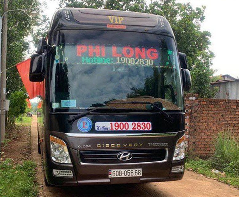 Xe Phi Long tuyến Sài Gòn đi Đồng Nai