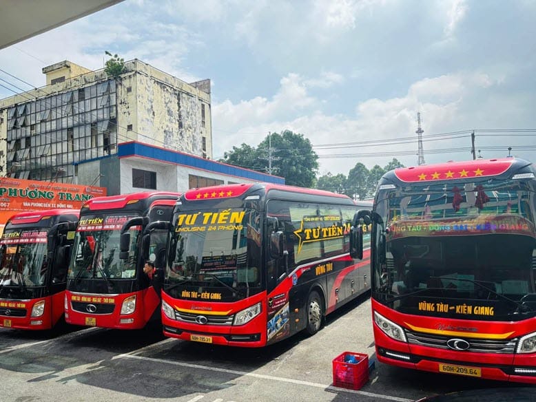 Xe Tư Tiến tuyến xe Đồng Nai đi Kiên Giang